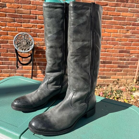 N.D.C. Shearling Lined Leather Boots - Picture 1 of 13